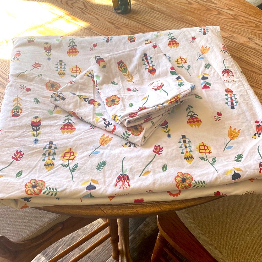 Rare Ikea king size duvet cover